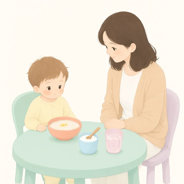 疱疹性咽峡炎孩子的饮食：温凉的粥、酸奶和水，软烂好入口、不刺激喉咙